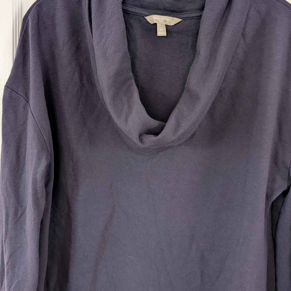 Banana Republic Navy Knit Top